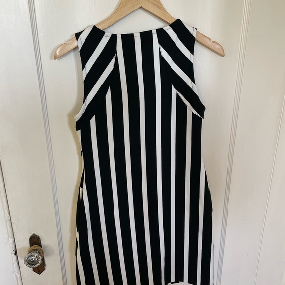 Yoana Baraschi anthropology Black and White Striped Dress - Picture 5 of 9